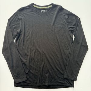 Smartwool Merino 150 Base Layer Shirt Mens XL Black Long Sleeve Wool Thermal